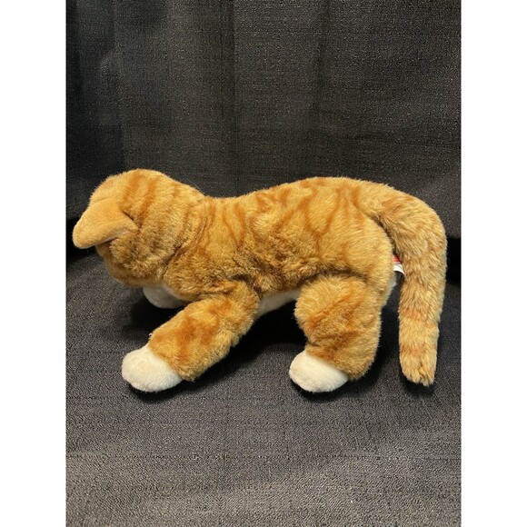 Ganz Webkinz Signature Tabby Cat Orange Stuffed Plush WKS1016 No Code Retired - Picture 3 of 9